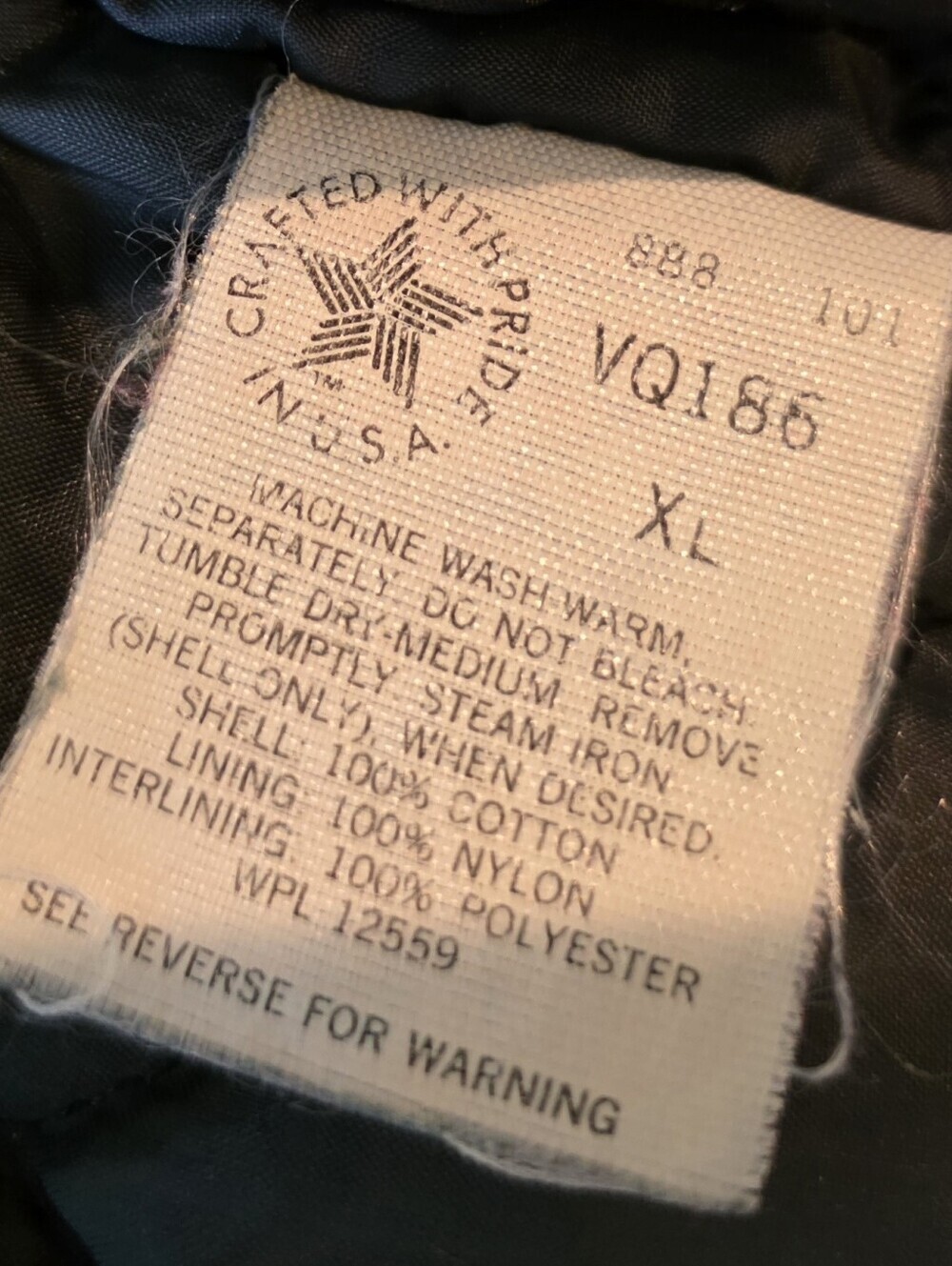 Carhartt Men's Size XL Vintage VQ186 Made In USA Full Zip Vest Quilted Lining - Picture 7 of 11